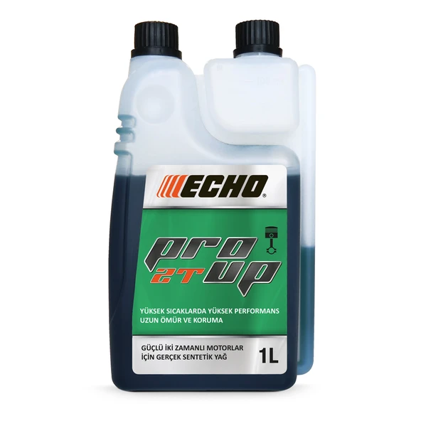 ECHO Yağ Pro Up 2 Zamanlı 1 Lt Dumansız Motor Yağı Yüksek Performanslı Karışım Yağı ürün görseli 1