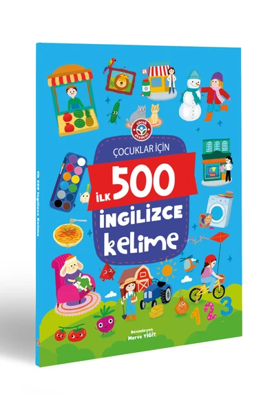 Çocuk Akademi Çocuklar İçin İlk 500 İngilizce Kelime ürün görseli 1