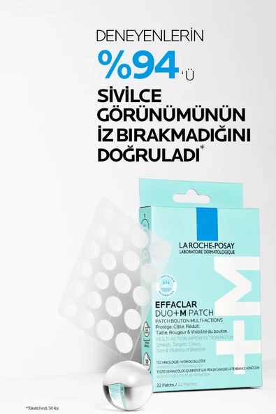 LA ROCHE POSAY La Roche-Posay Effaclar Duo+M Patch 22 Patch - Resim 4