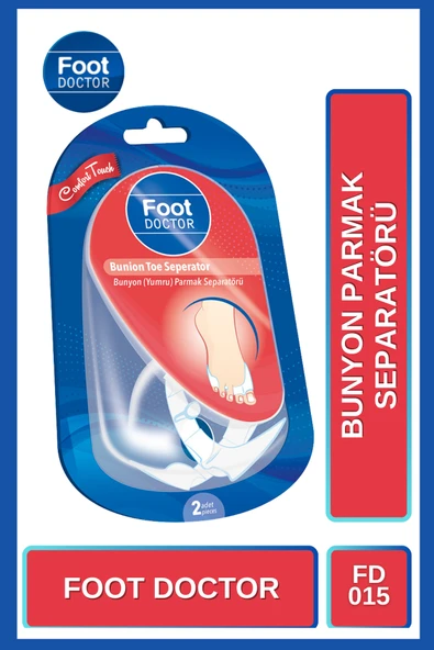 Foot Doctor Bunyon (YUMRU) Parmak Separatörü 2 Adet ürün görseli 1