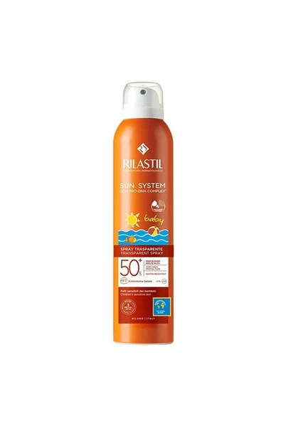 RİLASTİL Baby Transparent Spray Spf 50 200 Ml ürün görseli 1