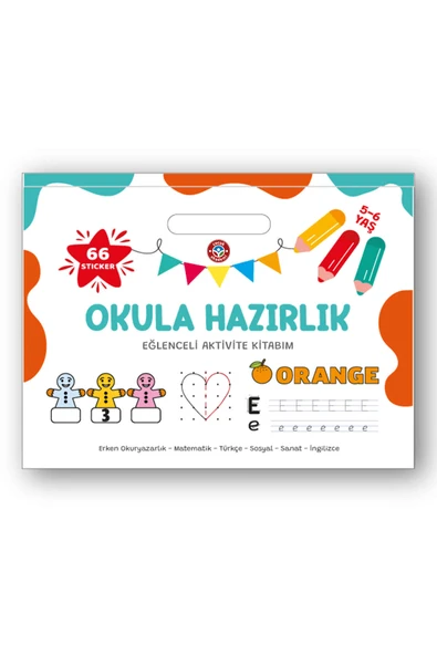 Çocuk Akademi Okula Hazırlık Eğlenceli Aktivite Kitabım ürün görseli 1