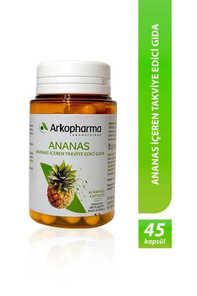 ARKOPHARMA Laboratoires Ananas Bromelain 45 Kapsül ürün görseli 1