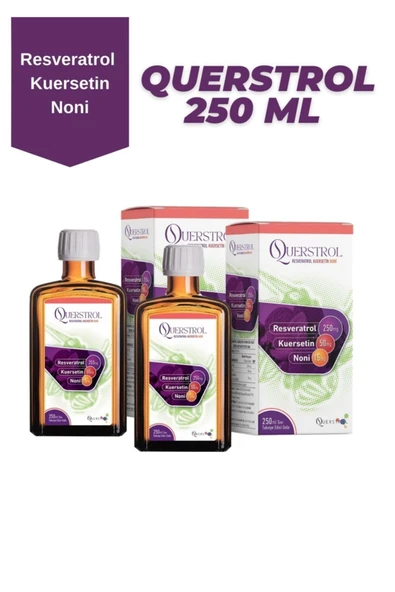 QUERSTROL 250 Ml X 2 Adet | Resveratrol Quercetin Takviye Edici Avantajlı Aile Paketi ürün görseli 1