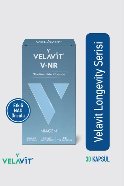 VELAVİT V-NR Nicotinamid Riboside 30 Kapsül ürün görseli 1