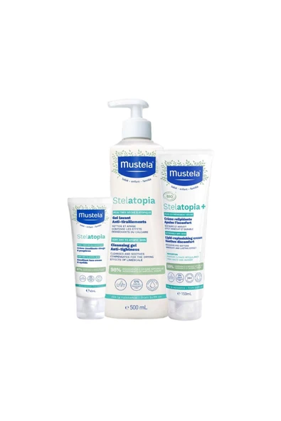 MUSTELA Çok Kuru Ciltler Günlük Bakım Seti ürün görseli 1