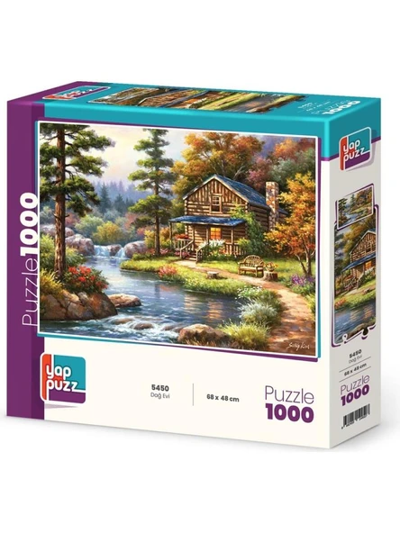 Yappuzz Dağ Evi 1000 Parça - 5450 - Resim 3