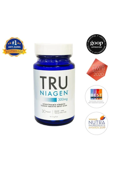 TRU NIAGEN 300 MG 30 Tablet Nikotinamid Ribosid ürün görseli 1
