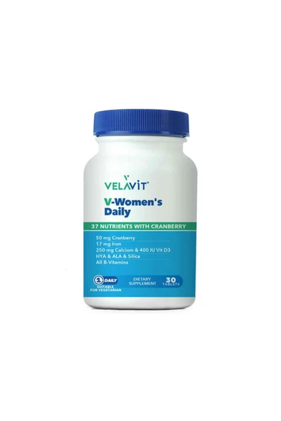 VELAVİT V-Womens Daily 30 Tablet ürün görseli 1