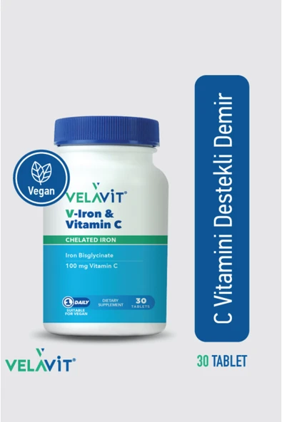 VELAVİT V-Iron & Vitamin C ürün görseli 1