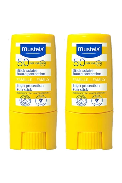 MUSTELA Very High Protection Sun Stick SPF50+ 9 ml 2 Adet ürün görseli 1