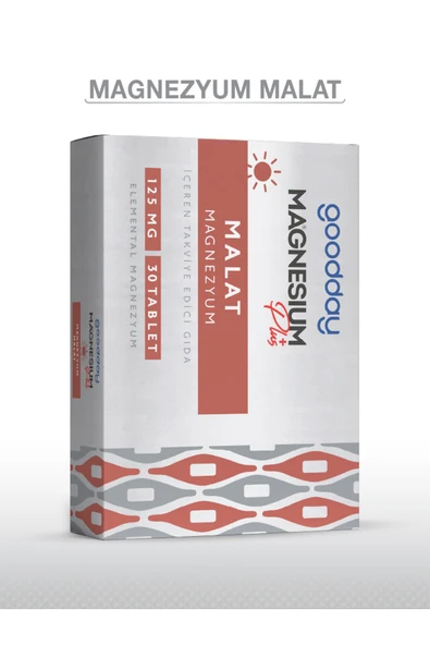 GOODDAY MAGNESIUM PLUS M ( Malat ) 30 TABLET ürün görseli 1