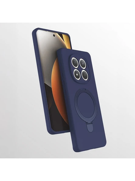 Xiaomi Redmi Note 15 Pro Plus Kılıf M-safe Şarj Özellikli Standlı Zore Samara Kapak ürün görseli 1