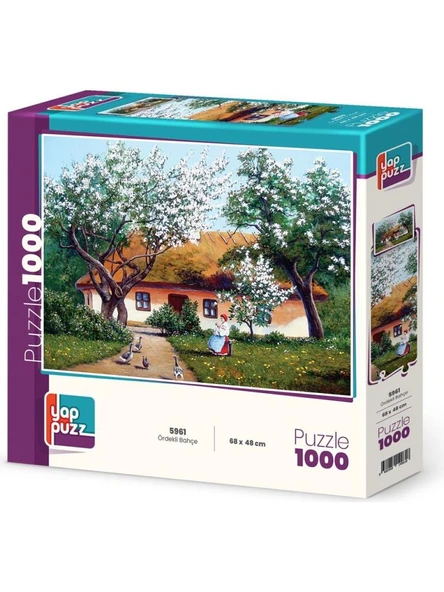 Yappuzz Ördekli Bahçe 1000 Parça - 5961 ürün görseli 1