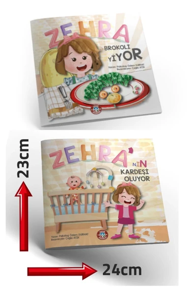 Çocuk Akademi Zehra Brokoli Yiyor ve Zehra'nın Kardeşi Oluyor ürün görseli 1
