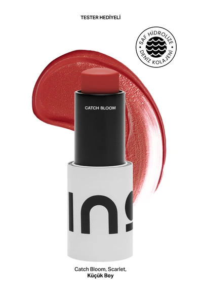 INO COSMETİC Scarlet Stick Ruj & Allık 4,5Gr ürün görseli 1
