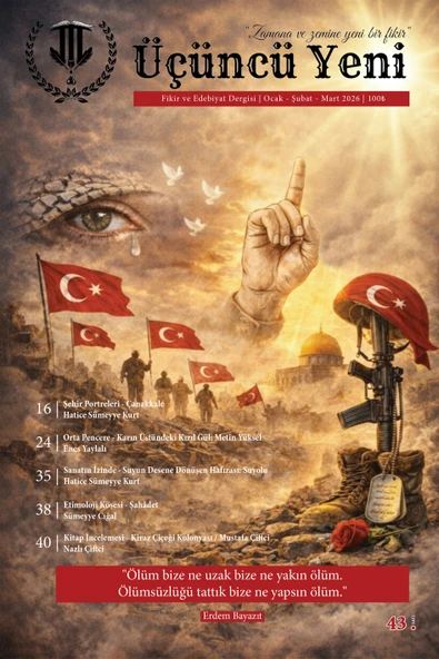 Üçüncü Yeni Dergi 43.Sayı Ocak-Şubat-Mart 2026 ürün görseli 1