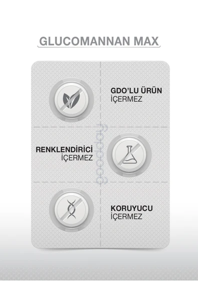 GOODDAY Glucomannan 30 Saşe - 4000 Mg Glucomannan - Resim 5