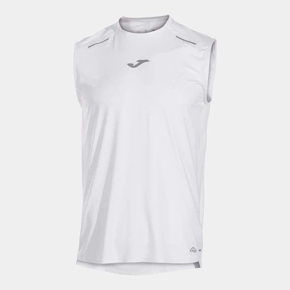 Joma 104645.200 Trail Erkek Beyaz Kolsuz Spor Tişört ürün görseli 1