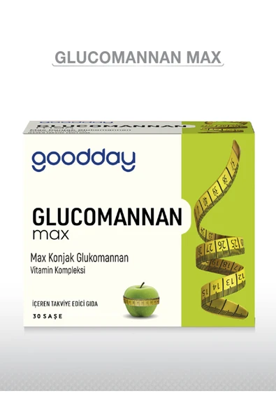 GOODDAY Glucomannan 30 Saşe - 4000 Mg Glucomannan - Resim 2