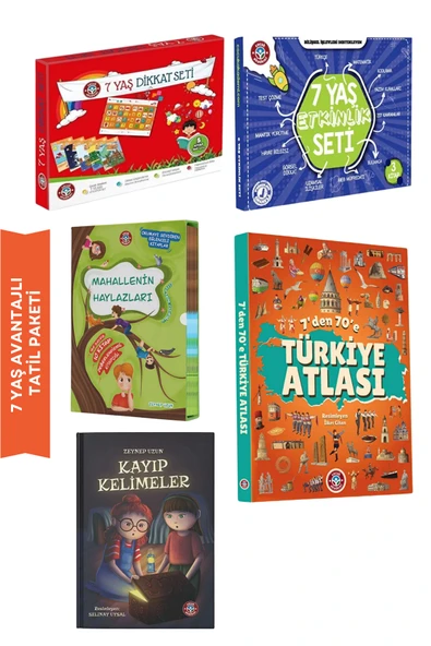 Çocuk Akademi 7 Yaş Avantajlı Tatil Paketi ürün görseli 1