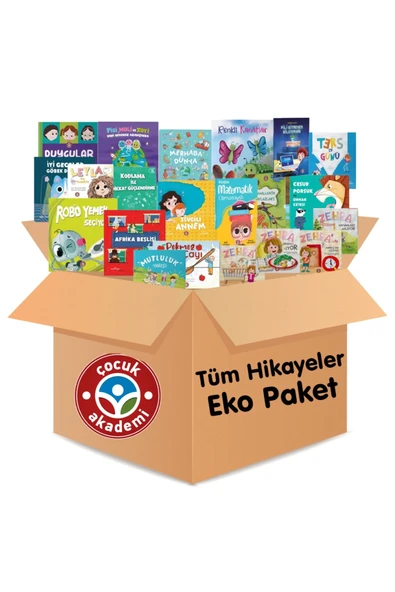 Çocuk Akademi Tüm Hikayeler Eko Paket 21 Kitap ürün görseli 1