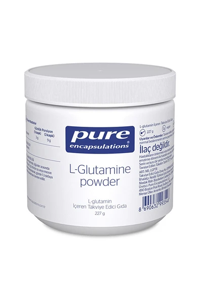 PURE ENCAPSULATİONS L-Glutamine Powder 227 Gr ürün görseli 1