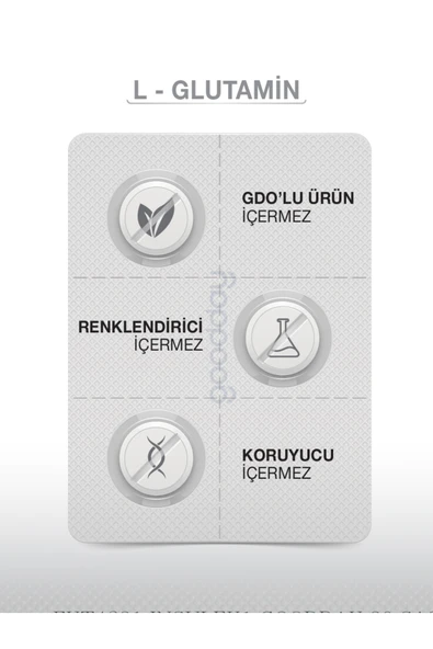 GOODDAY PURE L-GLUTAMIN 30 SAŞE - Resim 6