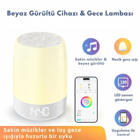Bebebao Zenn Akıllı Beyaz Gürültü Uyku Arkadaşı ürün görseli 1