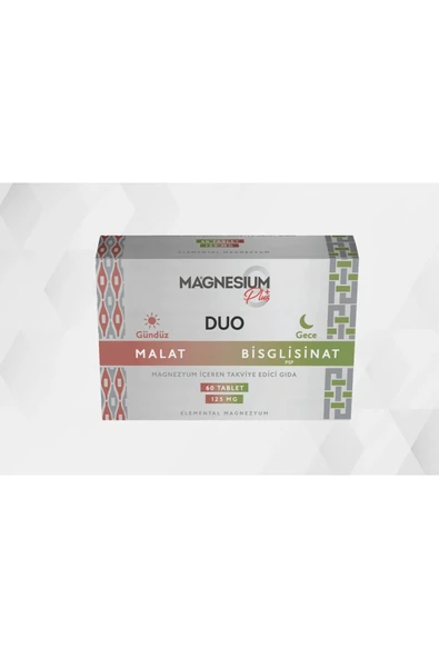 GOODDAY Magnesium Plus Duo 60 Tablet ürün görseli 1