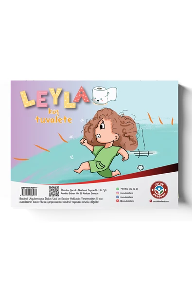 Çocuk Akademi Leyla Koş Tuvalete - Resim 4