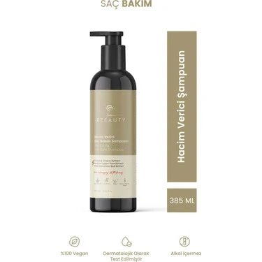 BALENS BEEAUTY HACİM VERİCİ SAÇ BAKIM ŞAMPUANI 385 ML ürün görseli 1