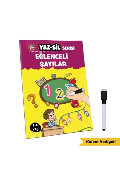 Çocuk Akademi Yaz Sil Serisi Eğlenceli Sayılar ürün görseli 1