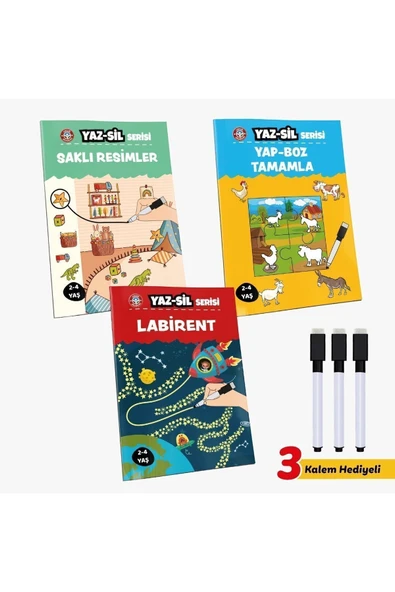 Çocuk Akademi Yaz Sil Serisi-1 ürün görseli 1