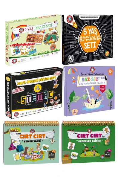 Çocuk Akademi 5 Yaş Ara Tatil Eko Paket ürün görseli 1