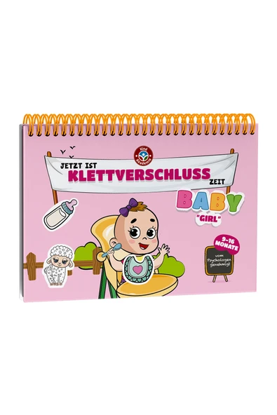 Çocuk Akademi ALMANCA ŞİMDİ CIRT CIRT VAKTİ 9-16 AY BABY GİRL ürün görseli 1