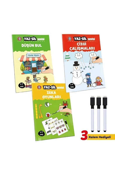 Çocuk Akademi Yaz Sil Serisi-2 ürün görseli 1