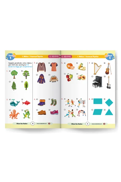 Çocuk Akademi Bilsemde Başarı Kitabı-2. Seviye - Resim 5
