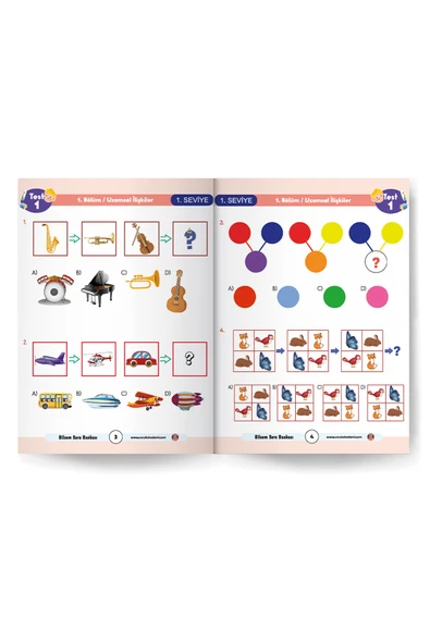 Çocuk Akademi Bilsemde Başarı Kitabı-1. Seviye - Resim 4