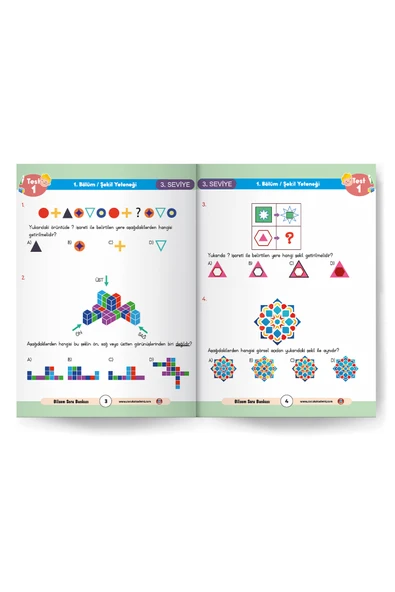 Çocuk Akademi Bilsemde Başarı Kitabı-3. Seviye - Resim 2