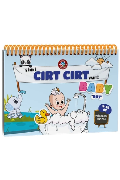 Çocuk Akademi ŞİMDİ CIRT CIRT VAKTİ 9-16 AY BABY BOY ürün görseli 1