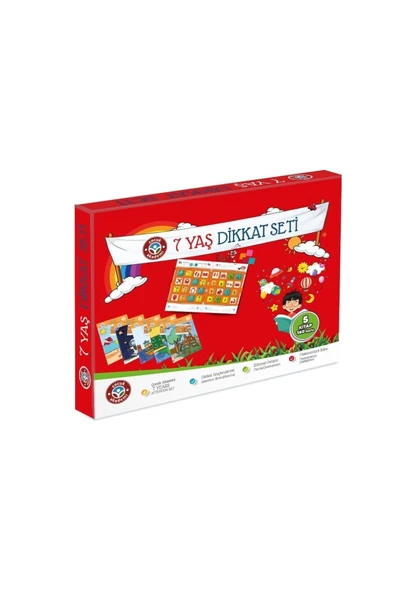 Çocuk Akademi 7 Yaş Dikkat Seti ürün görseli 1