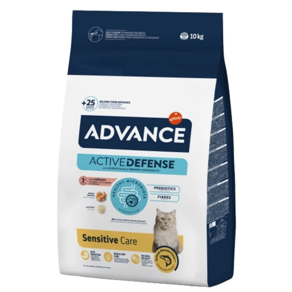 Advance Sensitive Care Somonlu Yetişkin Kedi Maması 10 Kg ürün görseli 1