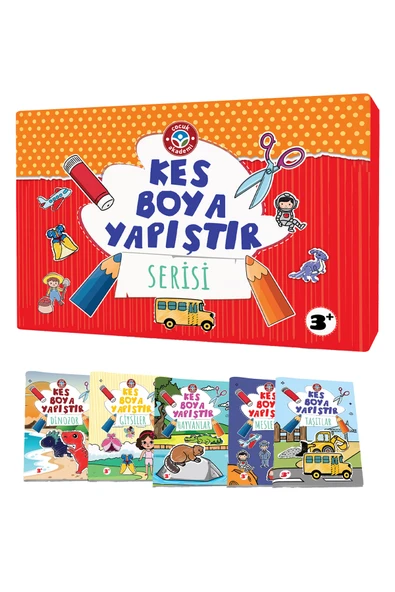 Çocuk Akademi Kes Boya Yapıştır Hepsi Bir Arada Paketi ürün görseli 1
