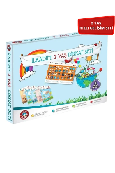 Çocuk Akademi 2 Yaş Dikkat Seti Çocuk Akademi ürün görseli 1