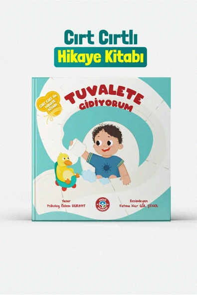 Çocuk Akademi Tuvalete Gidiyorum Cırt Cırtlı Aktivite Etkinlik Kitabı ürün görseli 1