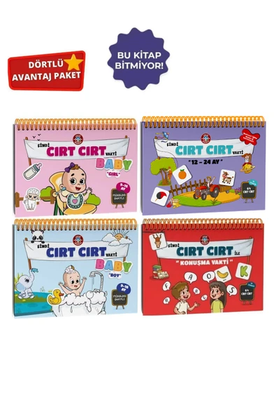 Çocuk Akademi Cırt Cırt Vakti 9-16 Ay Baby Girl / Boy - Cırt Cırt Vakti 12-24 Ve Cırt Cırt Konuşma ürün görseli 1