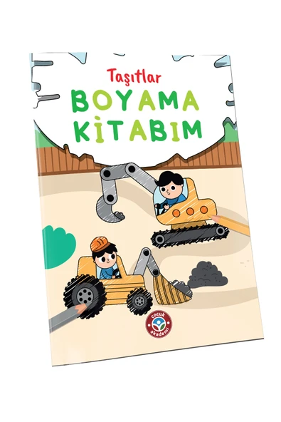 Çocuk Akademi Boyama Kitabım Taşıtlar ürün görseli 1