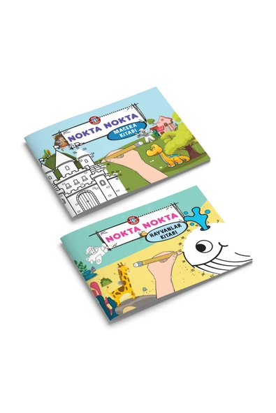 Çocuk Akademi Nokta Nokta Hayvanlar ve Macera Kitabı ürün görseli 1