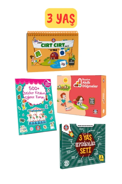 Çocuk Akademi 3 Yaş Mutlu Çocuk Eko Paket ürün görseli 1